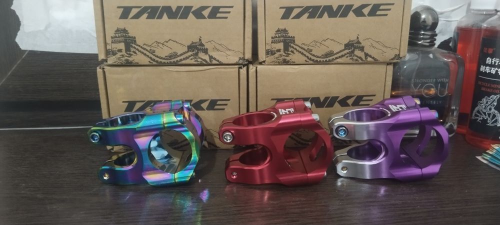 Tanke Aluminium cnc Короткий вынос руля для Велосипеда
