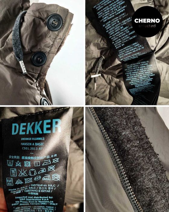 Пухено яке с качулка DEKKER Hooded Goose Down Jacket – Размер XL