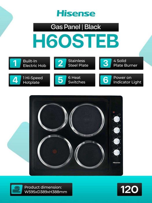 Электрическая Варочная Панель Hisense От Официального Диллера