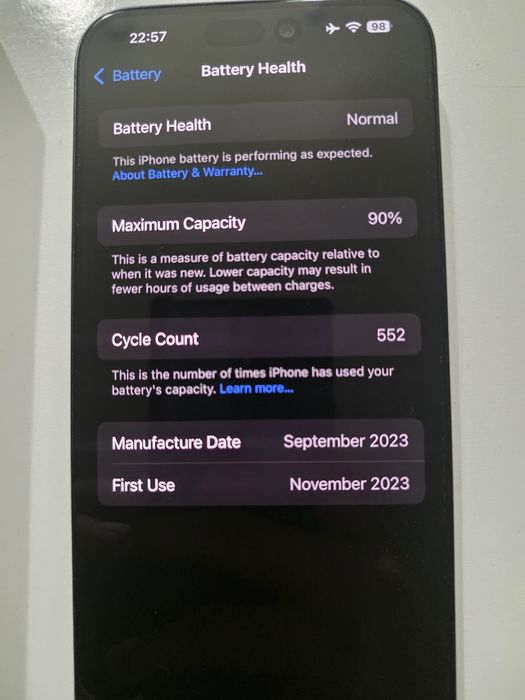 iPhone 15 Pro Max 256gb Titanium Blue