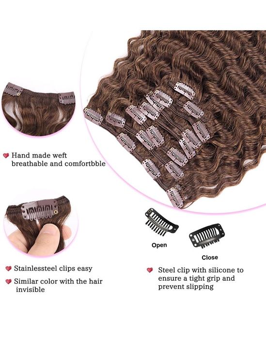 Естествена коса на къдрици 20”