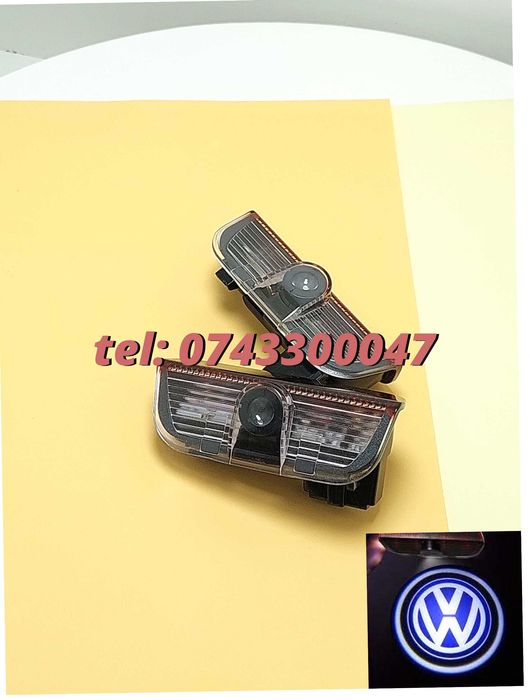 Lampi Sigla Volkswagen Vw, Golf Passat Jetta Tiguan Eos Portiera-Led