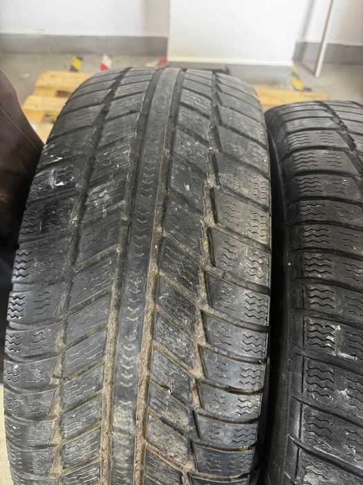 Set 4 jante aliaj originale Porsche Cayenne + anvelope M+S