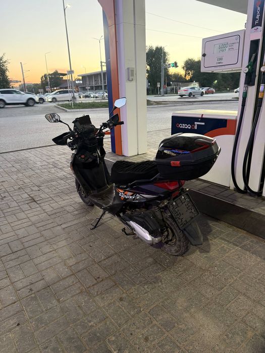 Черный Самурай мопед 150куб