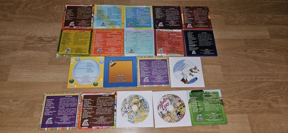 Lot 19 cd-uri educationale EDU (activitati , invatare)