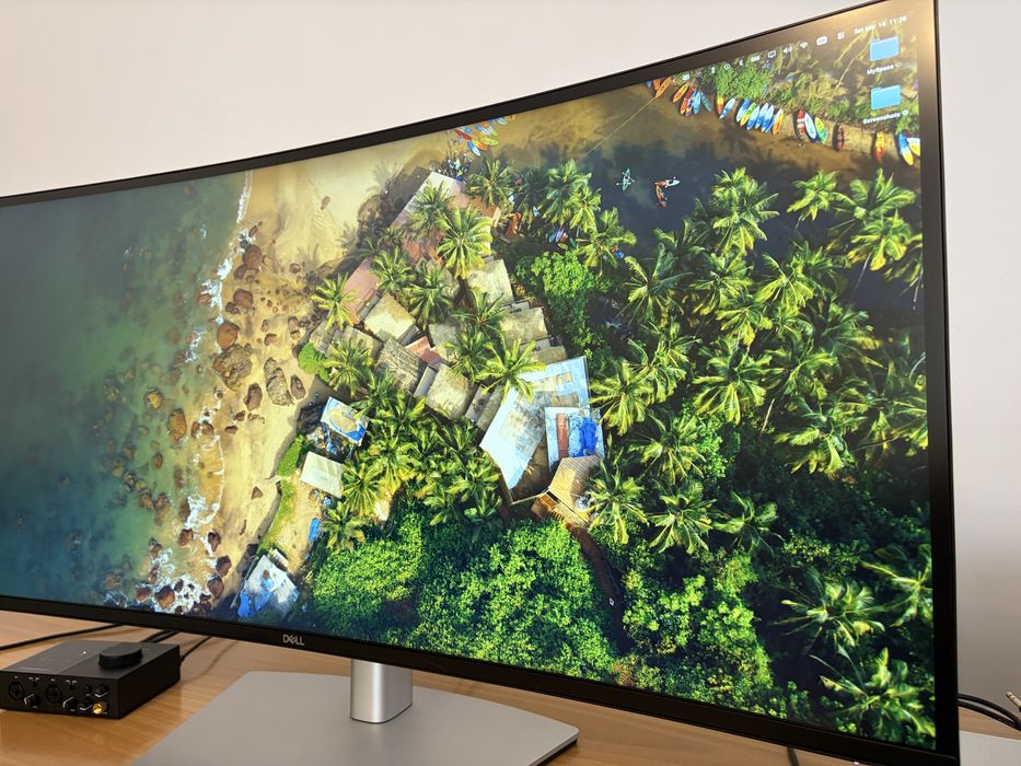 Monitor Dell UltraSharp U4021QW 40" curbat 5K2K IPS USB-C Thunderbolt
