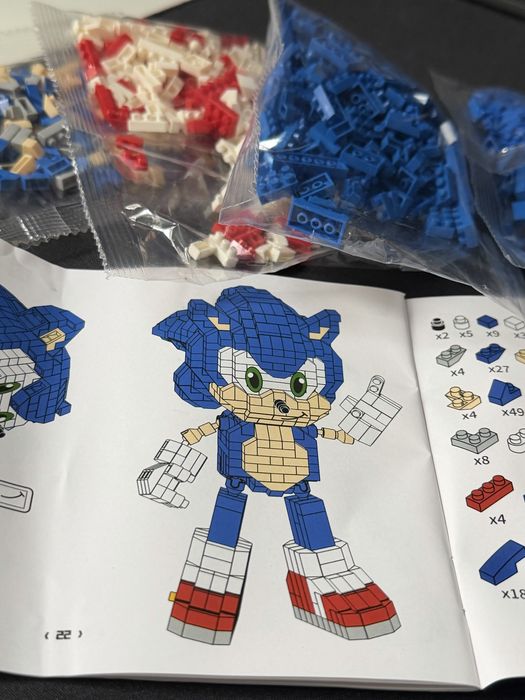 Lego Sonic Blue 772 piese