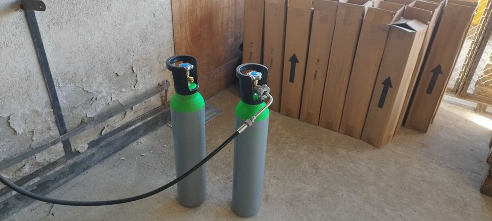 Зареждане на кислород, аргон, азот, хелий, Коргон, течен азот