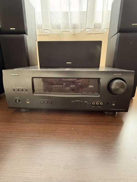 Sistem home cinema Denon 5.1 AVR-1311 + subwoofer activ + boxe