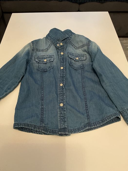 Camasa denim baieti 4-5 ani