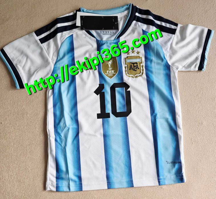 Messi 10 - Детски Екип Аржентина Световно Първенство 2026