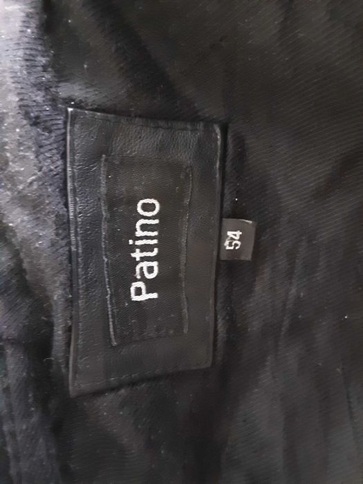 кожено яке "Patino" естествена кожа, черно, размер 54