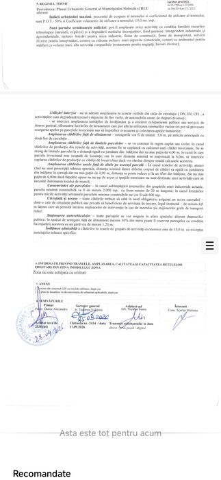 De vânzare teren intravilan