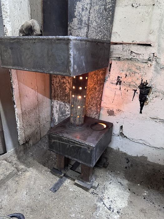 Печь на отработки