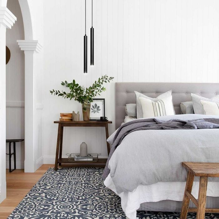 OKELI Черна модерна висяща лампа, LED 38,5 см, 4000К, 10 W