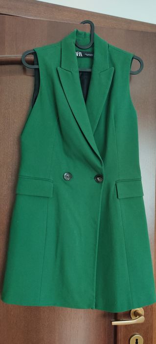 Rochie Zara, mărimea xs/34, verde