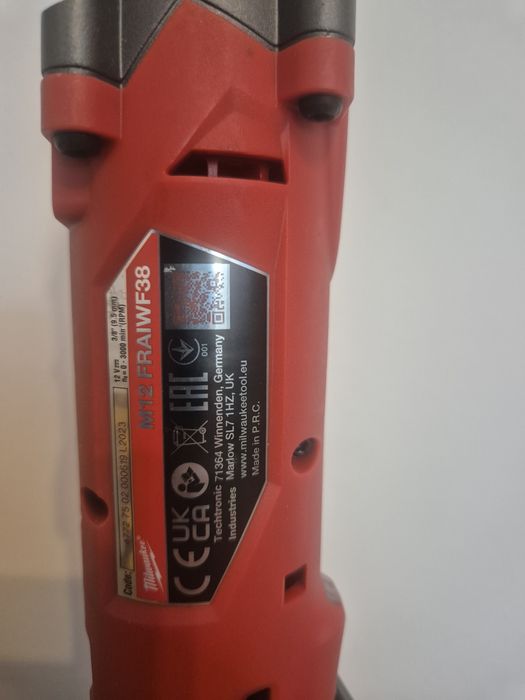 Milwaukee impact M12  FRAIWF38  FCIWF12G3

ERC

Inanirve MHZ, UK

UK CA

Celer
