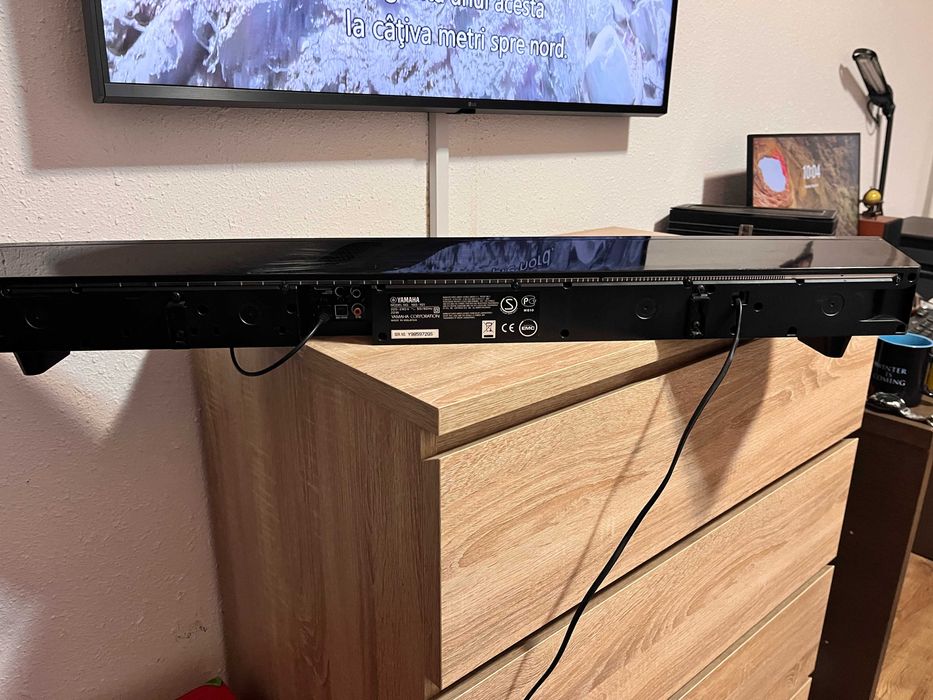 Soundbar Yamaha YAS-101 cu subwoofer integrat