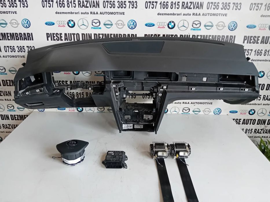 Plansa Bord Kit Airbag Vw Passat B8 An 2014-2022 Intact