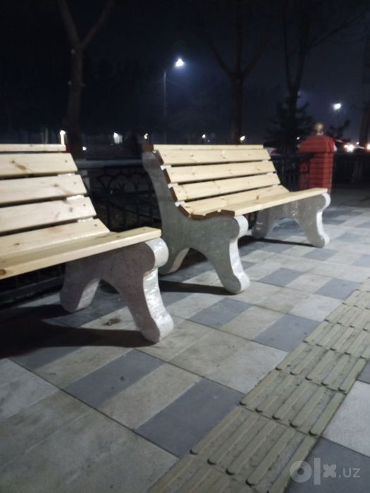 Mramordan qilingan skameyka urna vazon kashpo