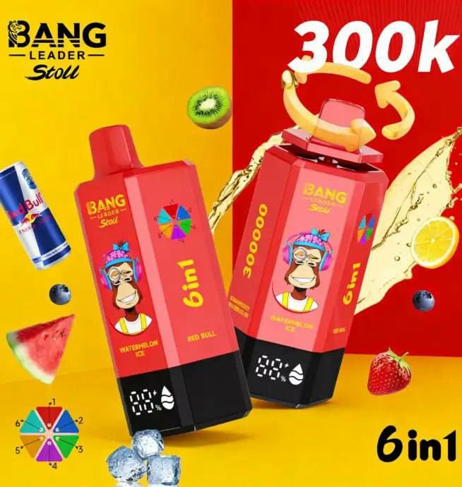 Vape 6 in 1 Sigilat | 300K, 300.000 Pufuri | Mai Multe Modele și Arome Disponibile | USB-C + LED