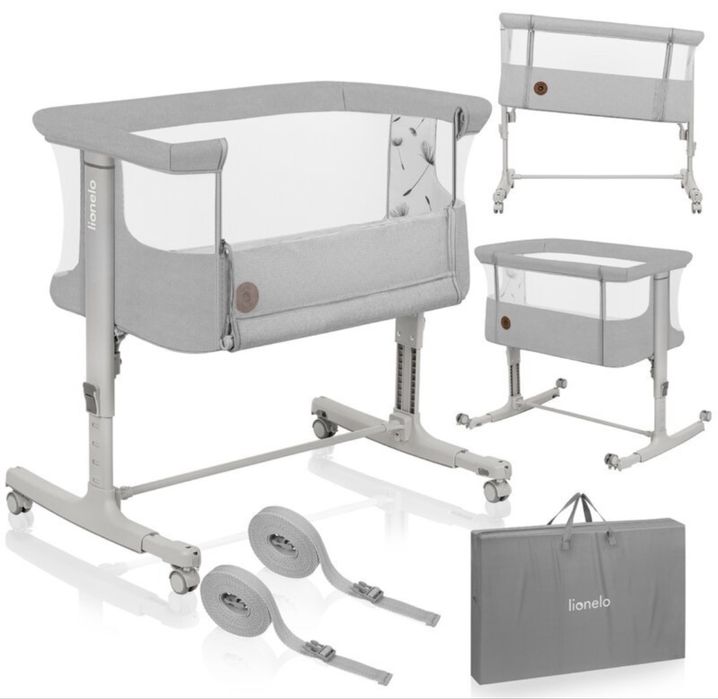 Patut pentru copii Lionelo Aurora, co-sleeper, 3 in 1
