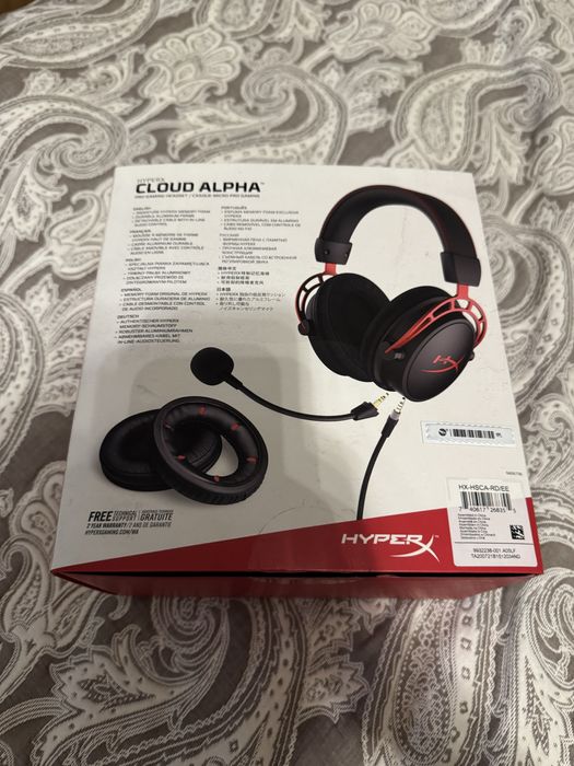 Игровые наушники hyperX cloud alpha
