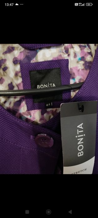 Pardesiu Bumbac Bonita Nou cu etichetă