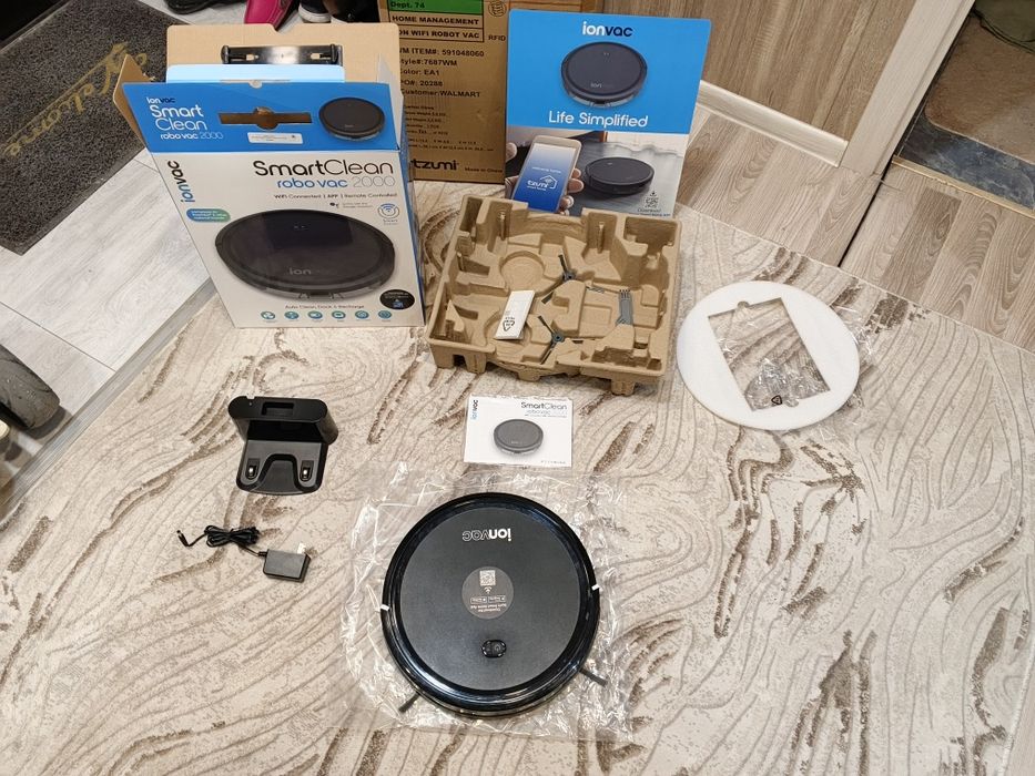 Продам Ionvac smart clean 2000 Robo Vac робот пылесос!