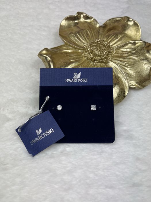 Swarovski Silver Earrings – Сребърни обеци