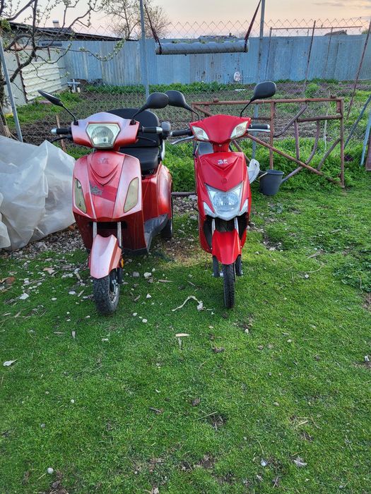 Scuter electric fără baterii