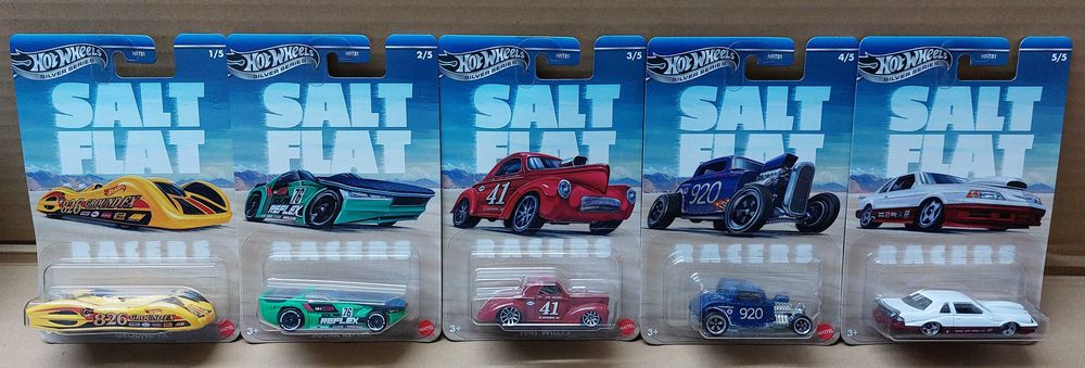 Колички Hot Wheels SALT FLAT / Хот Уилс - 5 модела / 010