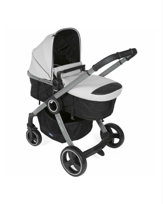 Chicco Urban Pro Reglabil 2 în 1 Cărucior pentru copii Potrivit pentru Nou-născut Gri