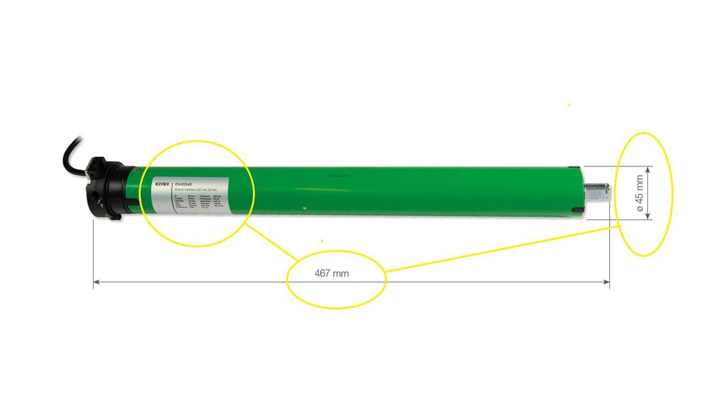 Vimar Motor tubular pentru porti automate, pentru rulouri 230 V,  si alte automatizari