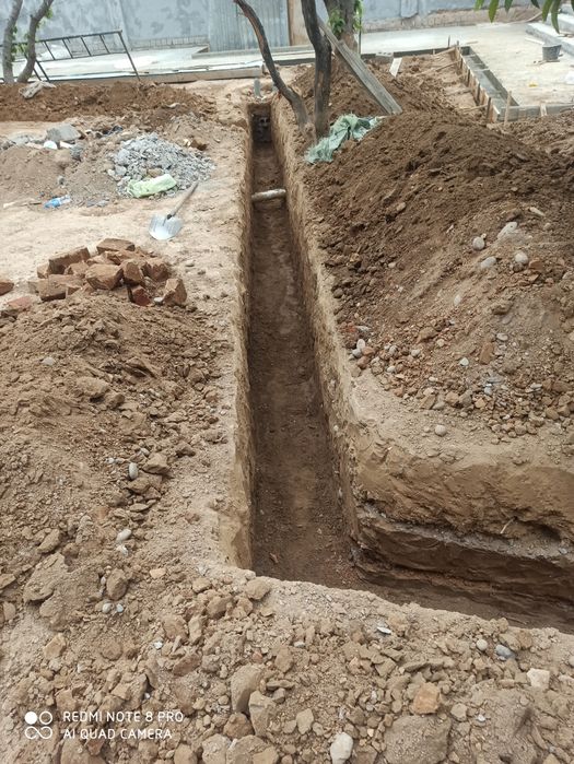 ура казиш ишлари