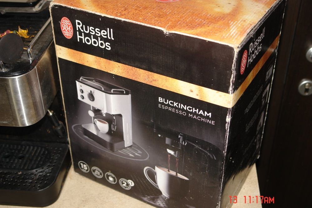 Russell Hobbs Allure 18623 Buckingham Espresso Maker