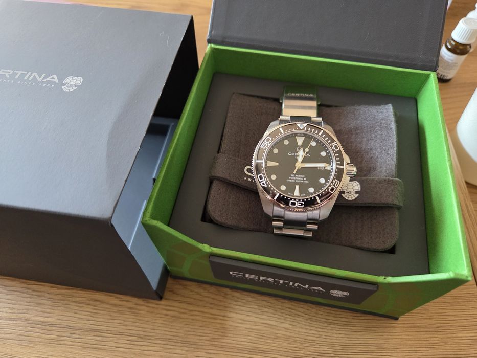 Certina DS Action 43 mm гаранция до 2028 г