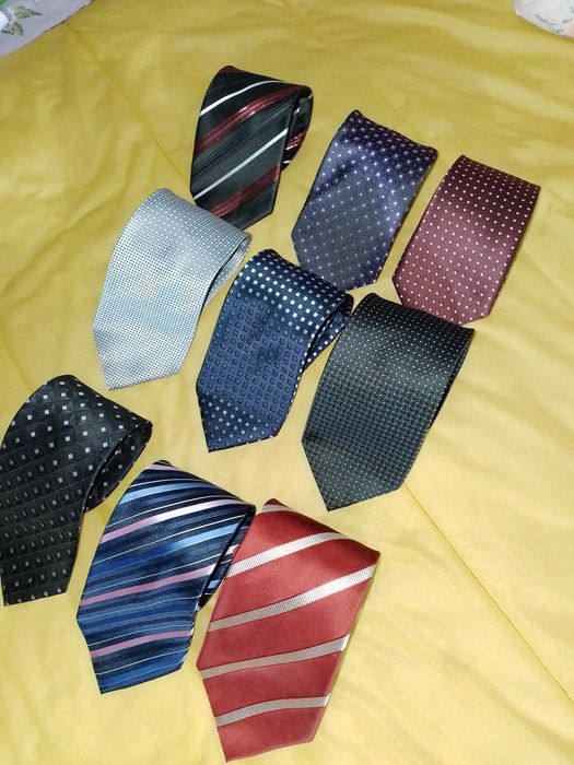 Cravate noi,matase, de firma