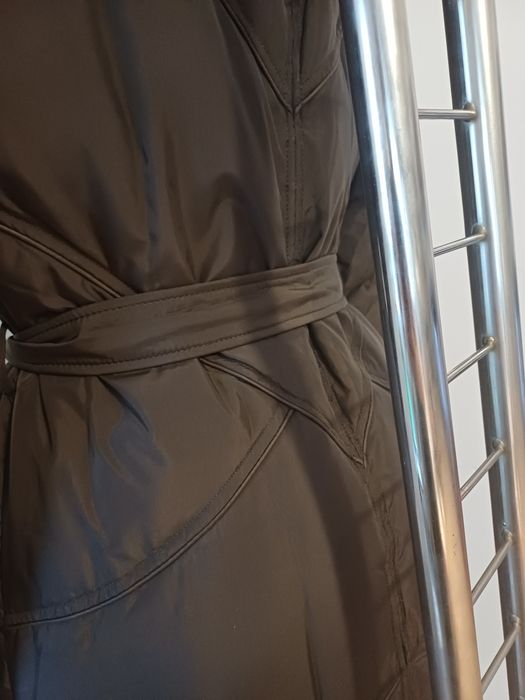 Palton cu puf de gasca