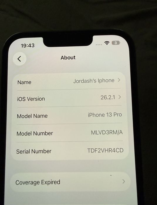 iPhone 13 Pro 128 GB Sierra Blue, baterie 100%