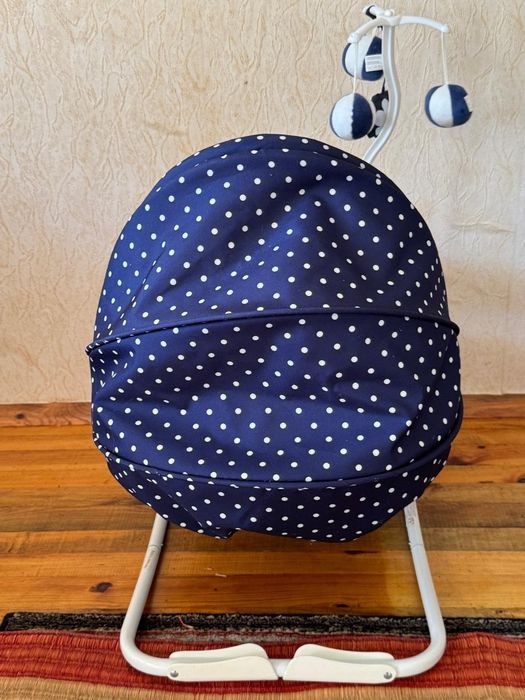 Шезлонг и столче за хранене 2в1