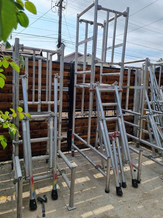 Schela aluminu mobila Boss podium 2 Steps