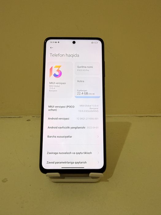 Poco x3 pro (8/256 GB) zor holatda srochna sotiladi