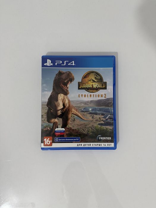 Диск на playstation 4 “Jurassic world evolution 2”