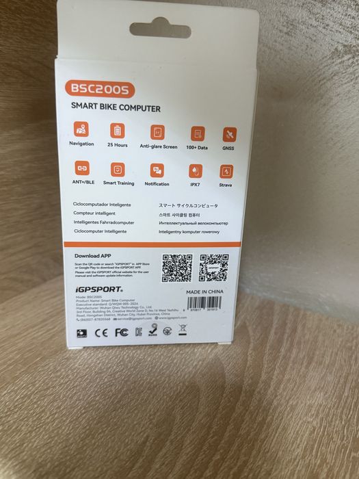 Ciclocomputer GPS iGPSPORT BSC200S sigilat !