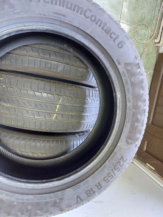 4 anvelope 225/55 R18 Continental dot 2022