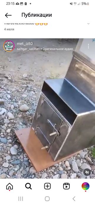 Печь для бани новая