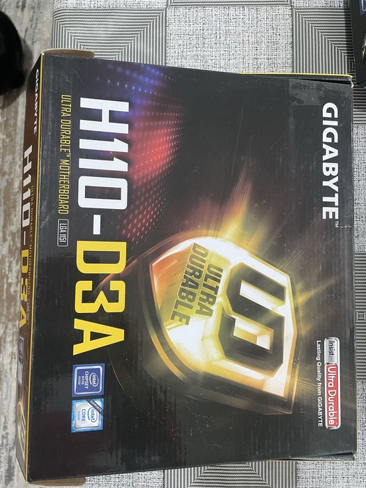 Gigabyte H110 D3A Дъно