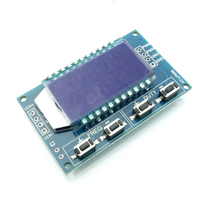 ШИМ Генератор 1Hz-150kHz 3.3V-30V TTL LCD XY-LPWM