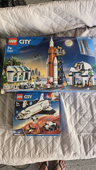 Pachet 2 seturi LEGO City Space (60351 + 60226) – Tematică Spațială
